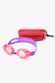 Sunny Lake Rosa/Morado, Goggle con lente rosa transparente